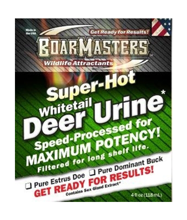 Boarmasters Super Hot Whitetail Deer Urine Boarmasters