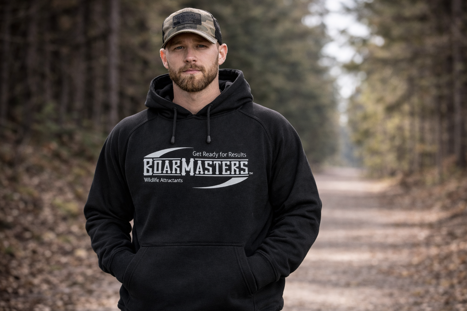 BoarMasters Original Black Hoodie