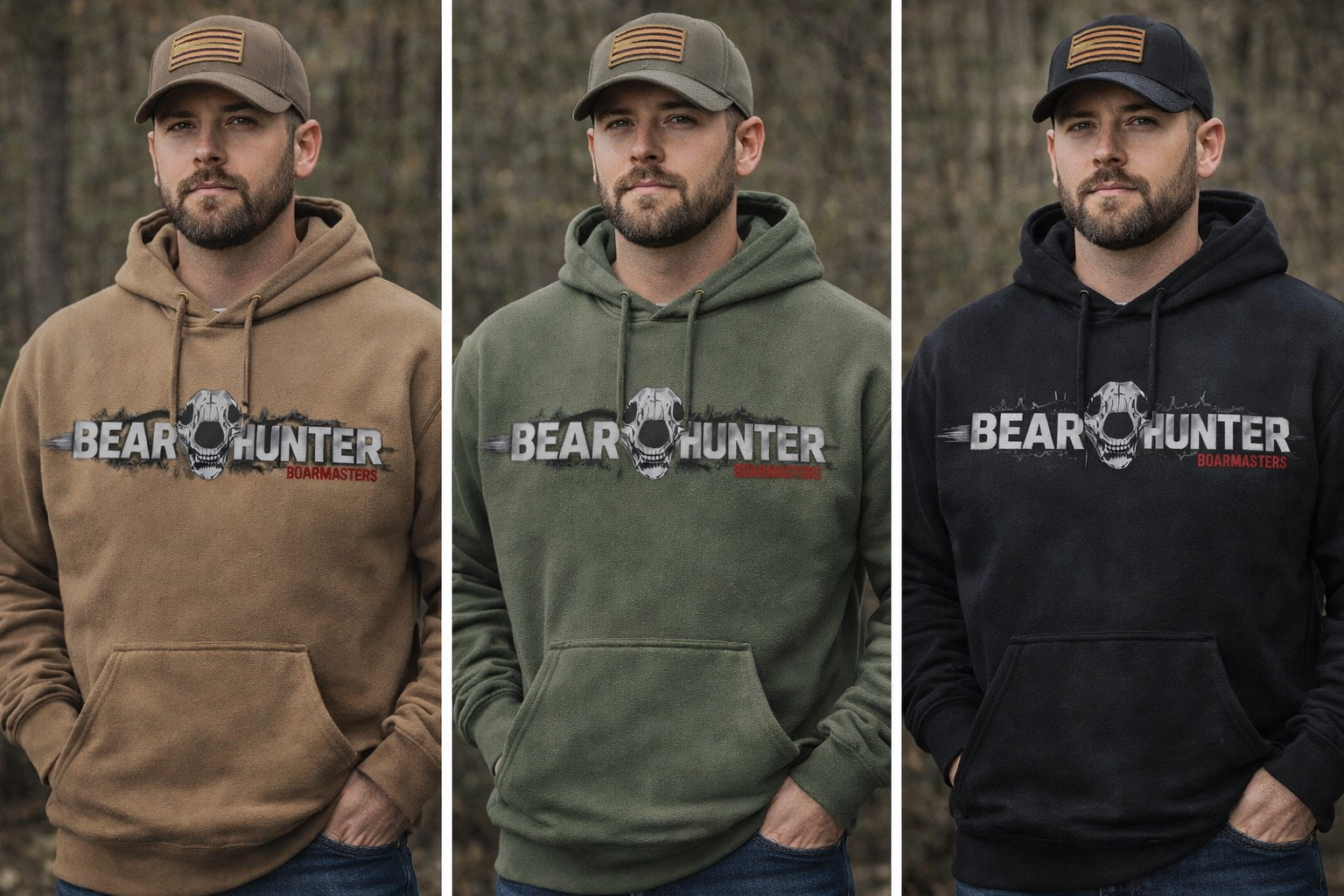 BoarMasters Bear Hunter Hoodie